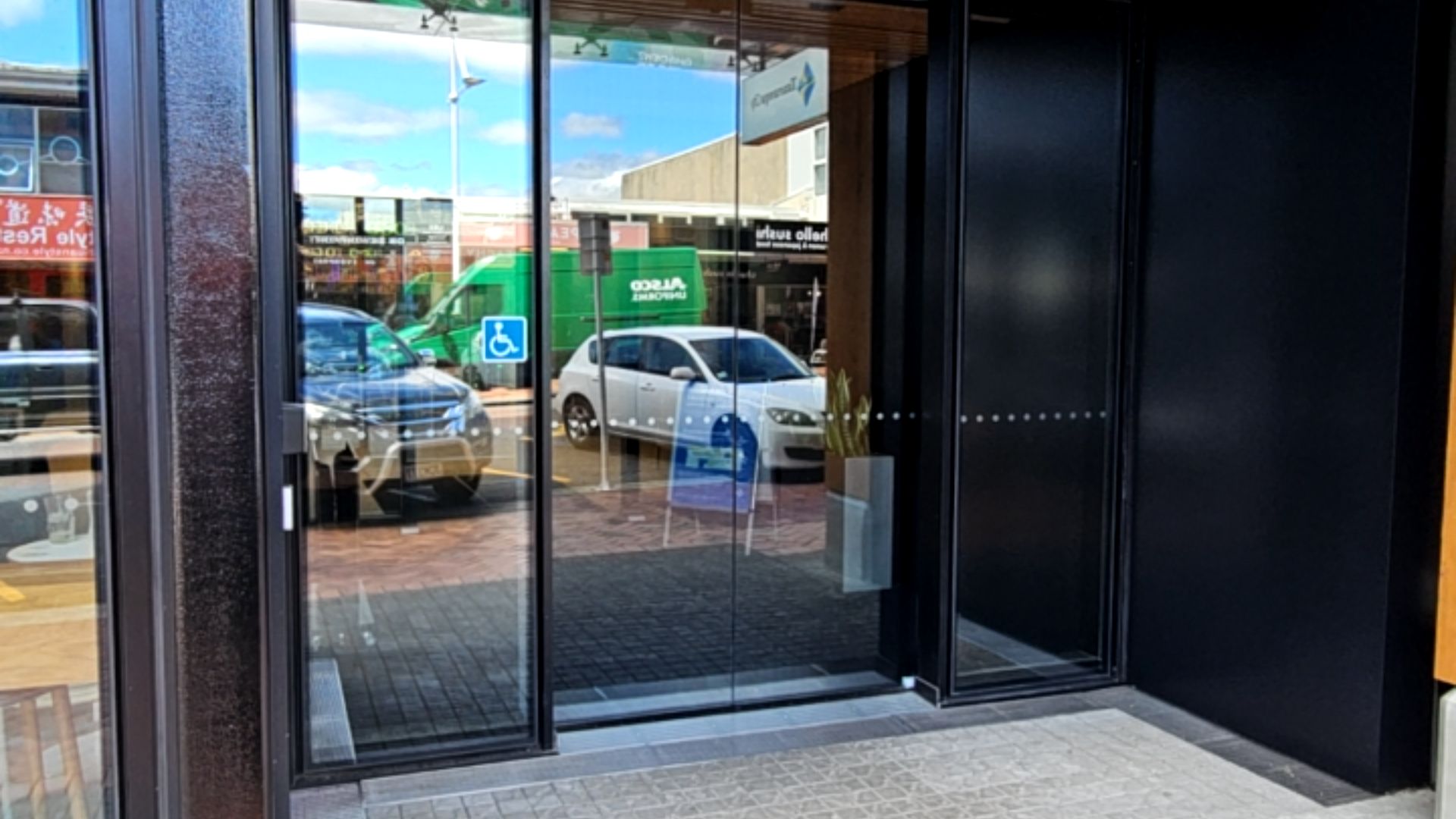 Tauranga Council Building - wheelchair mobility scooter