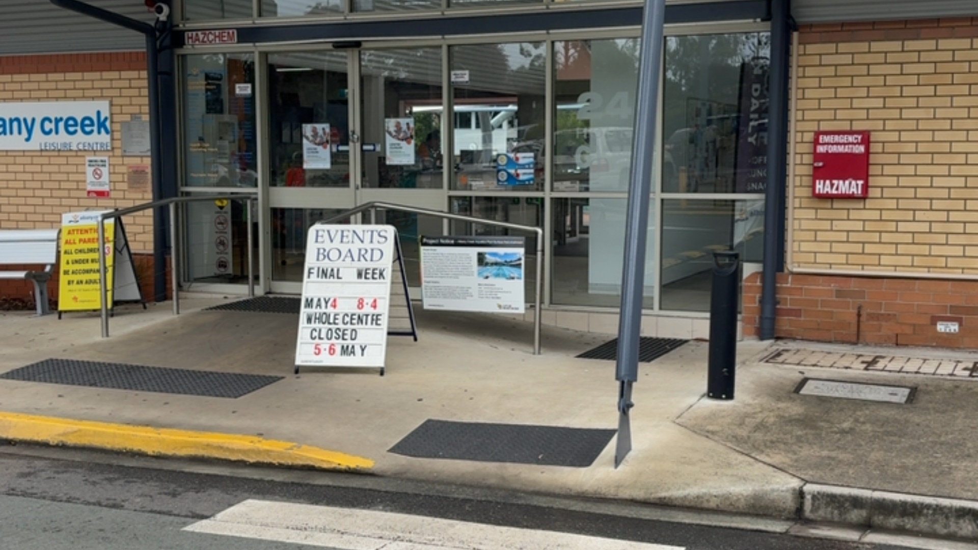 Albany Creek Leisure Center  - wheelchair mobility scooter