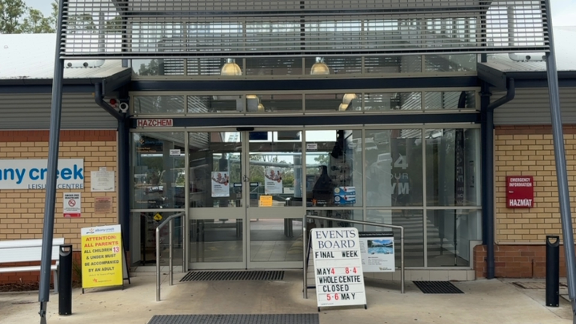 Albany Creek Leisure Center  - wheelchair mobility scooter