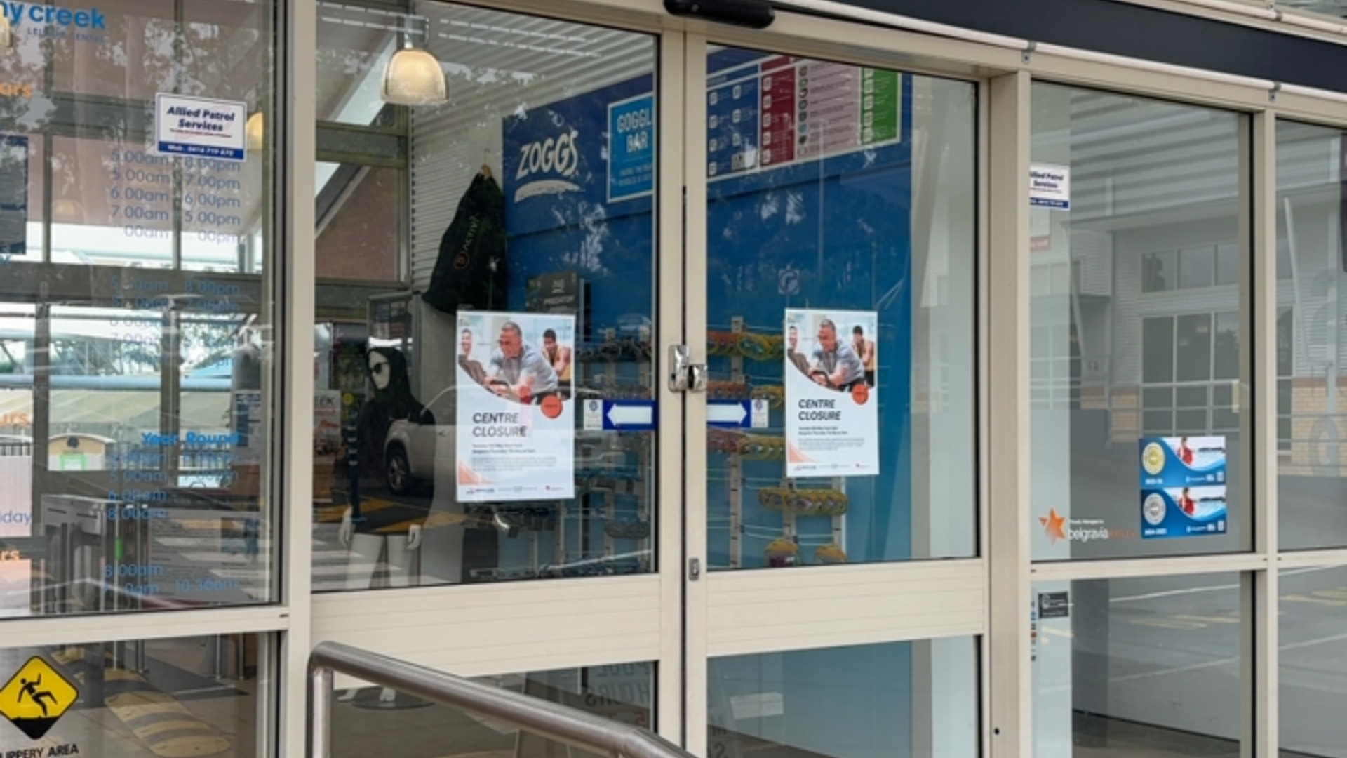Albany Creek Leisure Center  - wheelchair mobility scooter