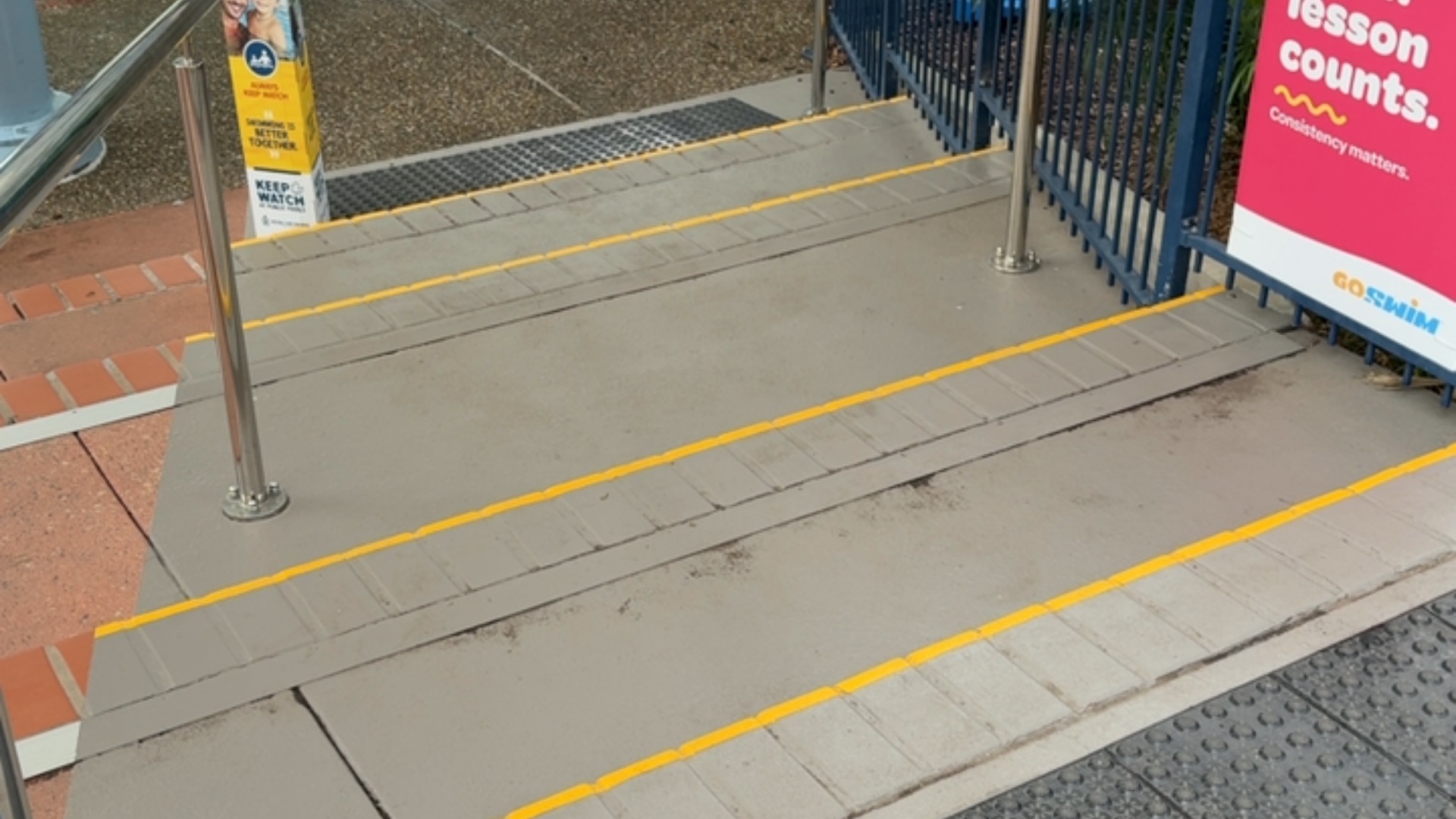 Albany Creek Leisure Center  - wheelchair mobility scooter