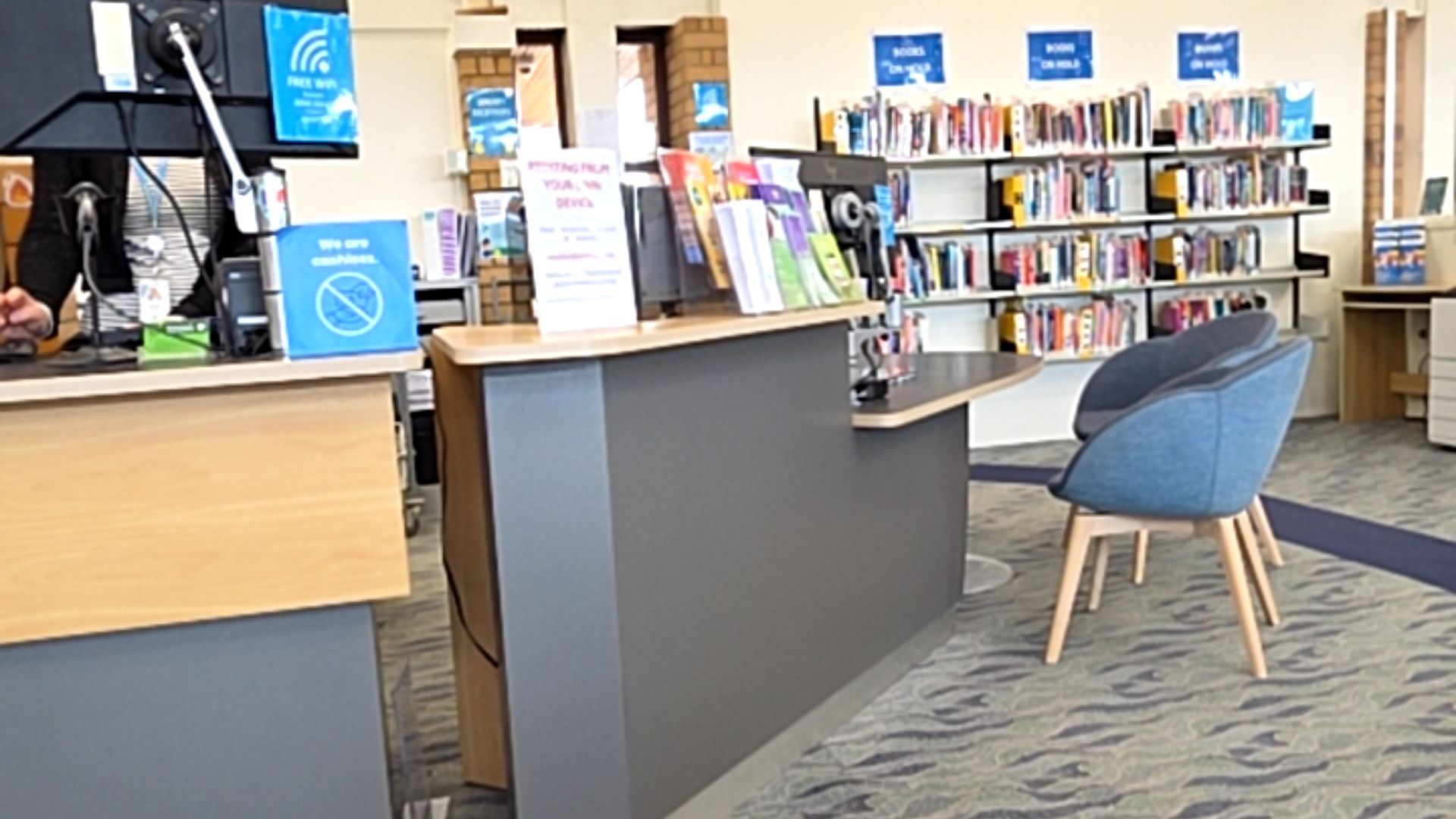 Mount Maunganui Library - wheelchair mobility scooter