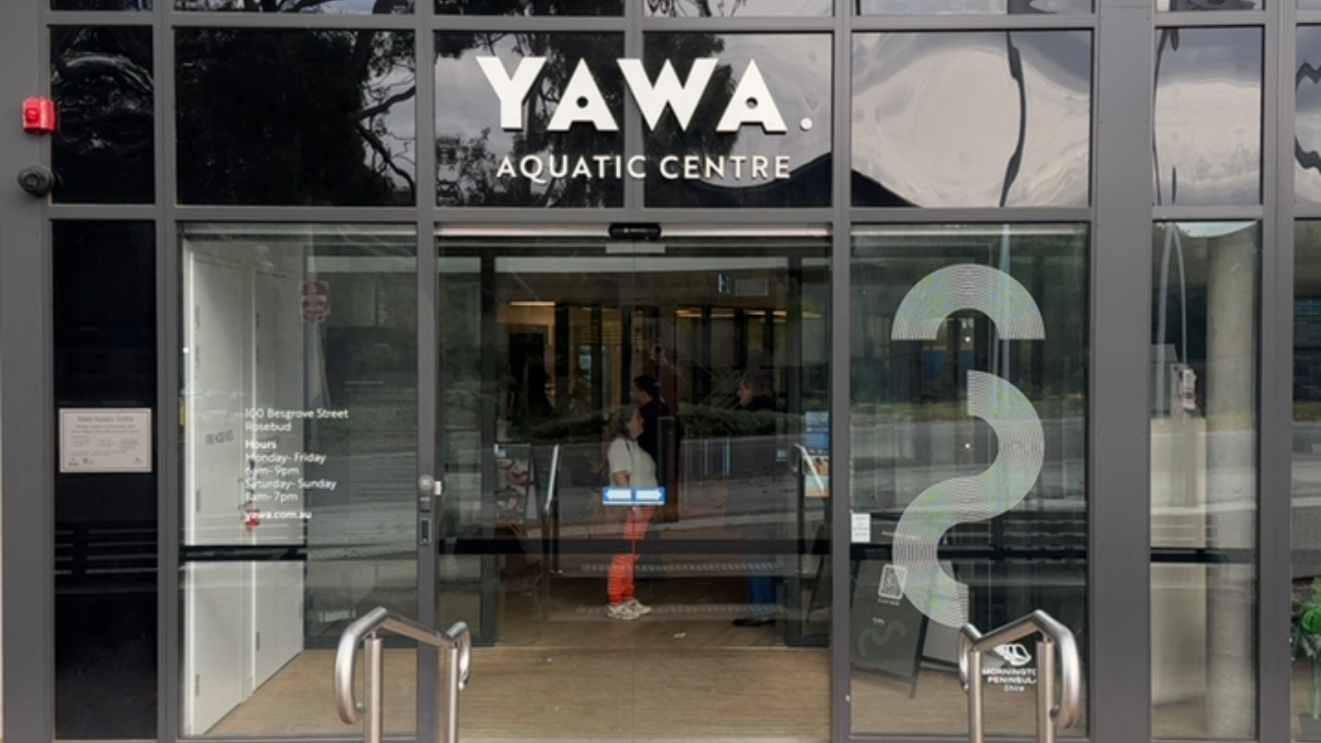 Yawa Aquatic Centre - wheelchair mobility scooter